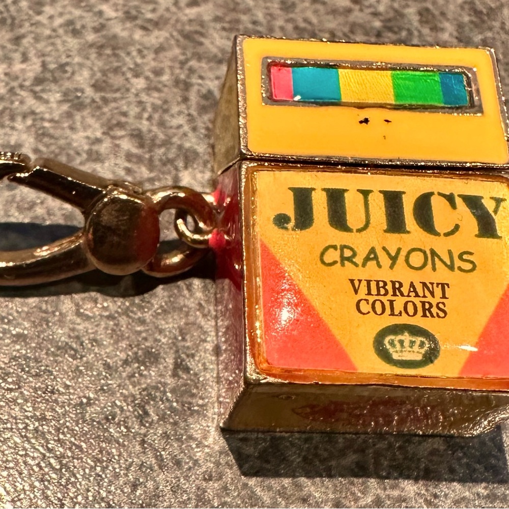 Juicy Couture Crayon Box Charm